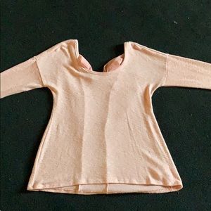 Blush pink lightweight sweater